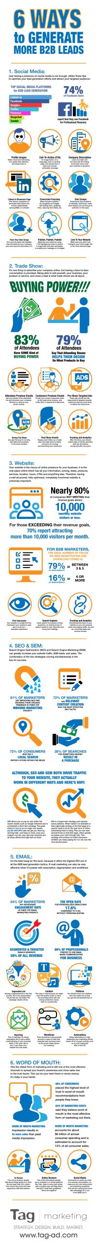 6-ways-to-generate-more-b2b-leads-INFOGRAPHIC