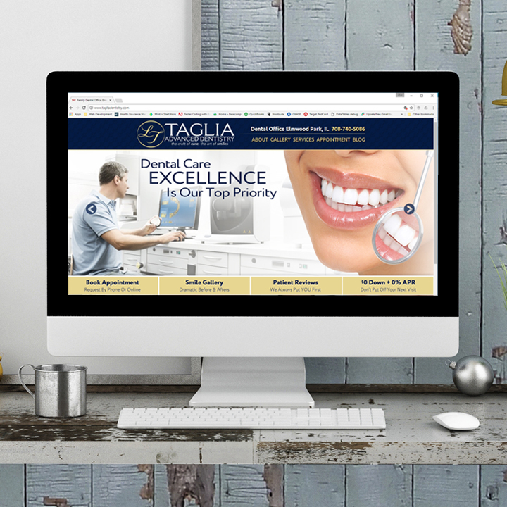 Tag Marketing Digital Banner Design - Taglia Dentistry