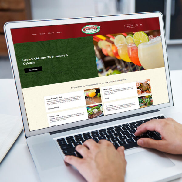 eCommerce Web Design for the restaurant industry