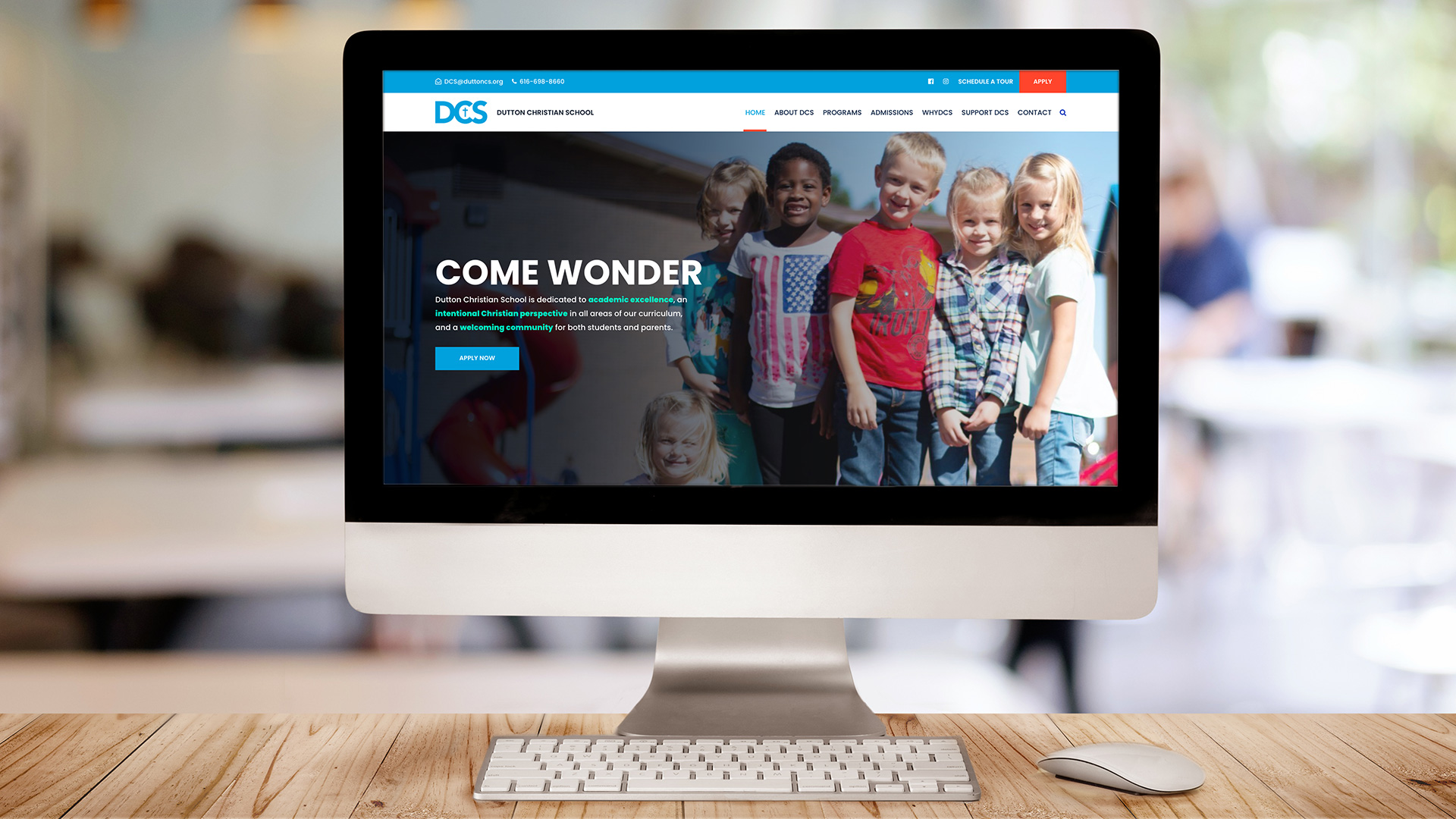 Tag Marketing Web Design - Dutton Christian School