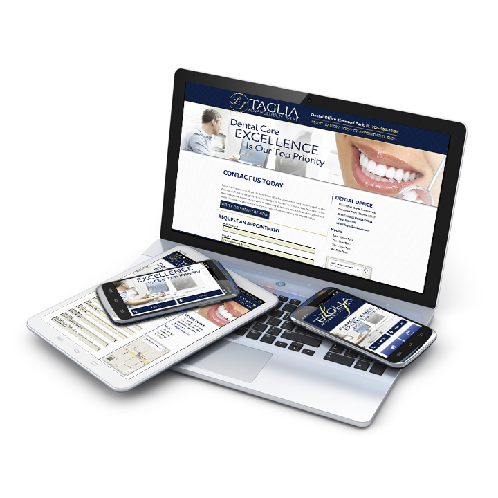 Tag Marketing Mobile Web Design - Taglia Dentistry
