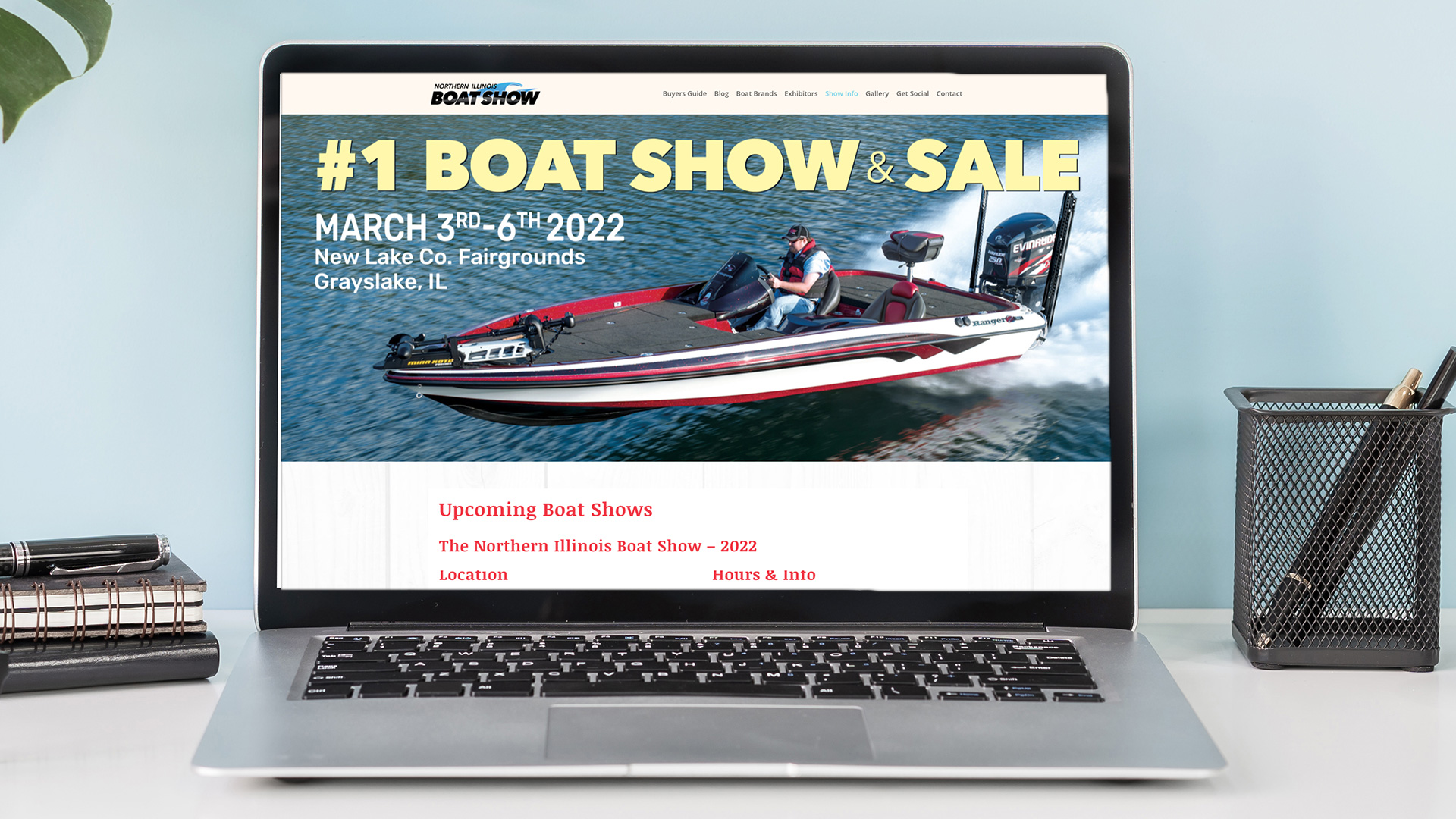 Tag Marketing WordPress Design - Northern Illinois Boat Show