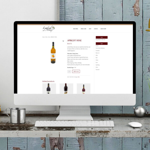 Tag Marketing eCommerce Design - Lynfred Winery
