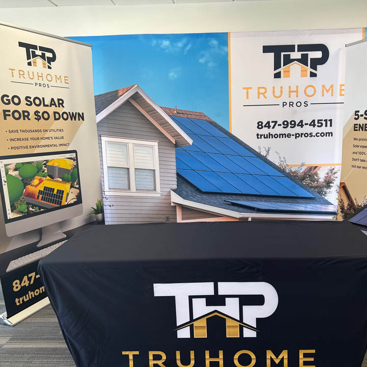 Solar Energy Trade Show Graphics for Truhome Pros