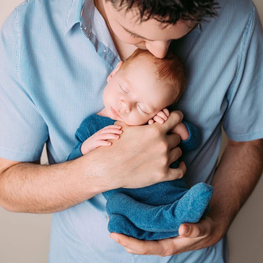 chris taglia and first born son