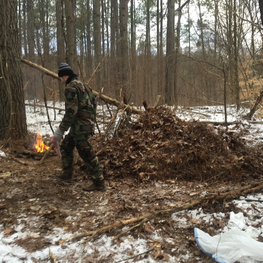 chris taglia survival winter training